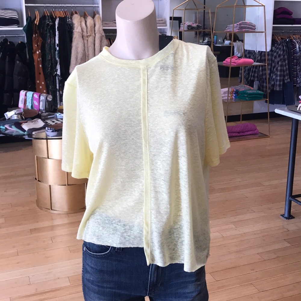 The Range.NYC yellow shirt